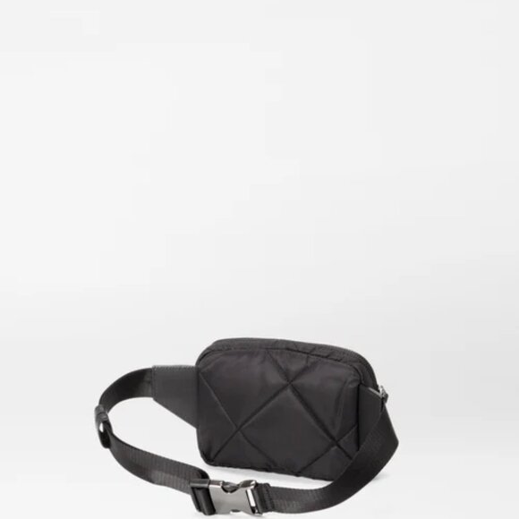 MZ Wallace Quilted Madison Belt Bag Black $195 - Picture 2 of 7